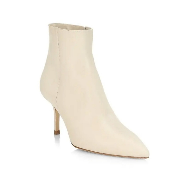 L'AGENCE | Aimee Pointed Toe Heeled Bootie - Picture 1 of 14